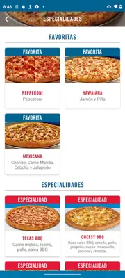 Domino's Pizza México android App screenshot 1